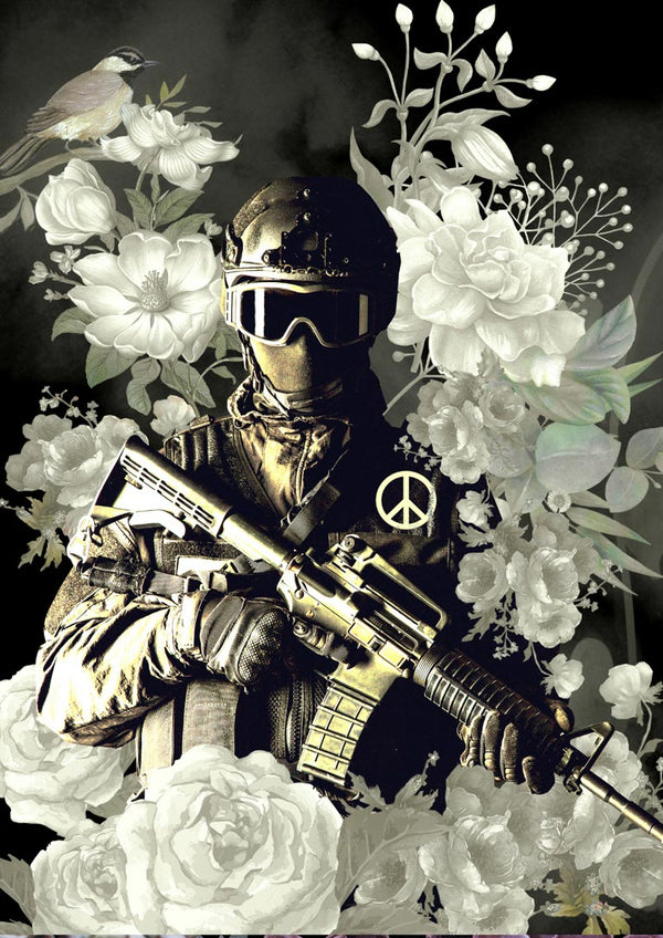 Soldier of peace poster