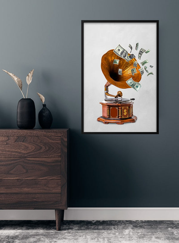 Sound of money poster