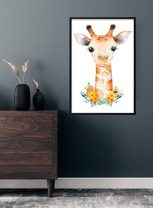 Sød giraf poster til børn #2