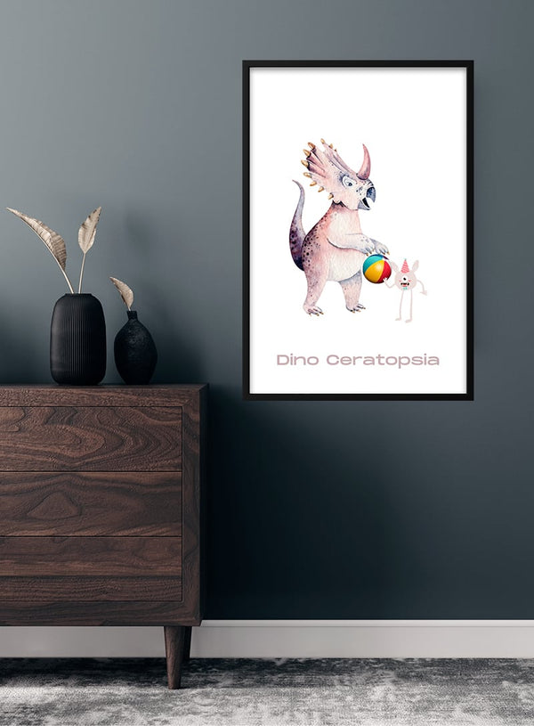 Cool Dinosaurus poster til børn