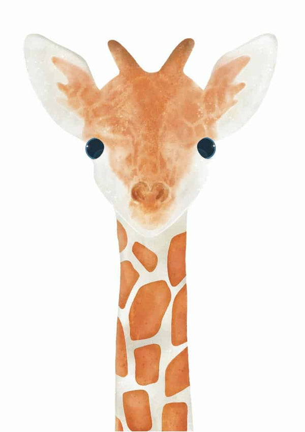 Sød giraf poster til børn