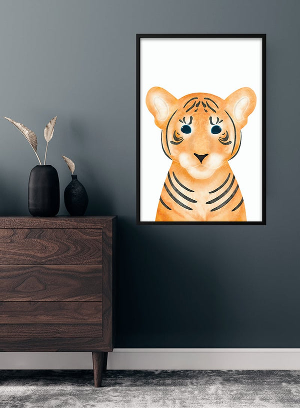 Sød tiger poster til børn