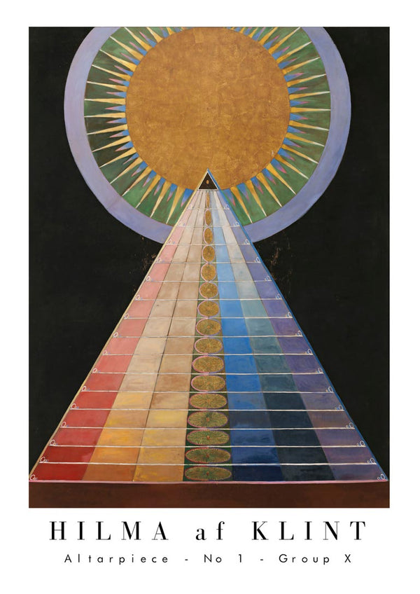 Hilma af Klint Altarpiece no. 1 poster
