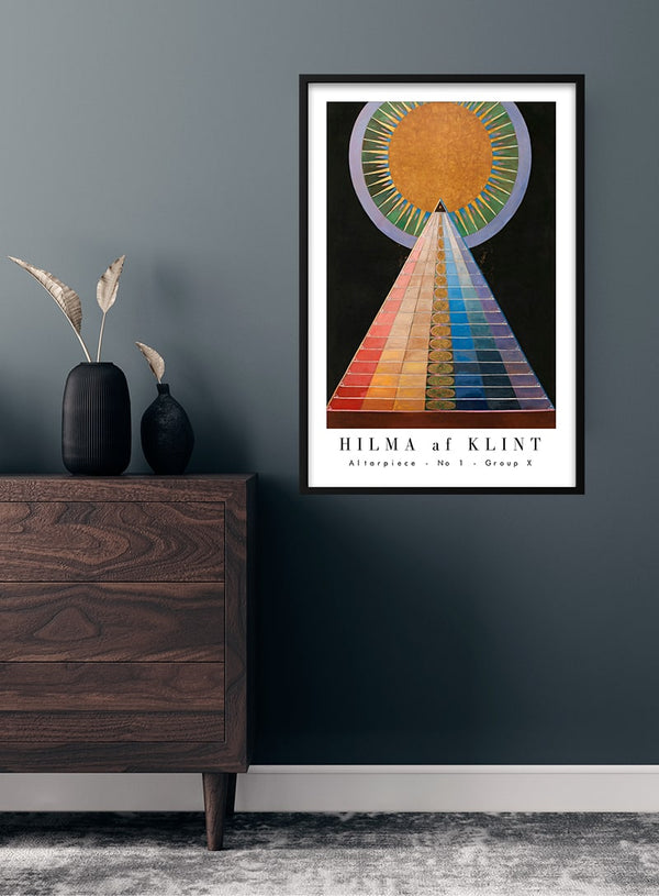 Hilma af Klint Altarpiece no. 1 poster