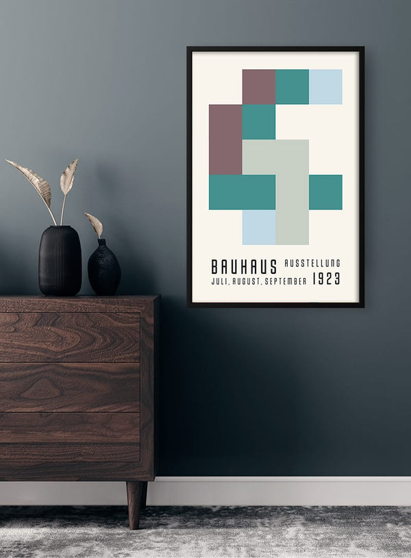 Plakat der Bauhaus-Ausstellung 1923