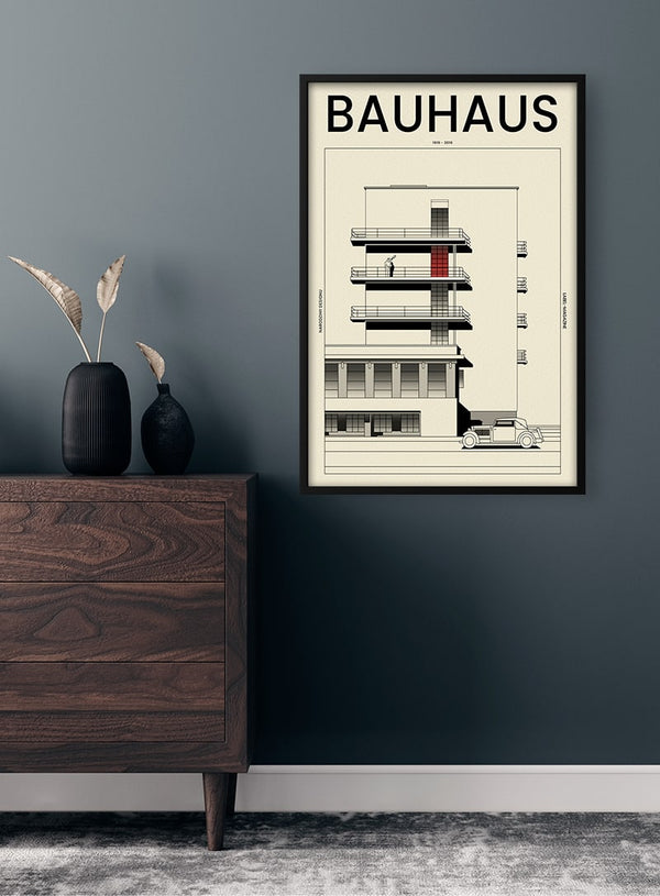 Bauhaus Vintage Cover Poster