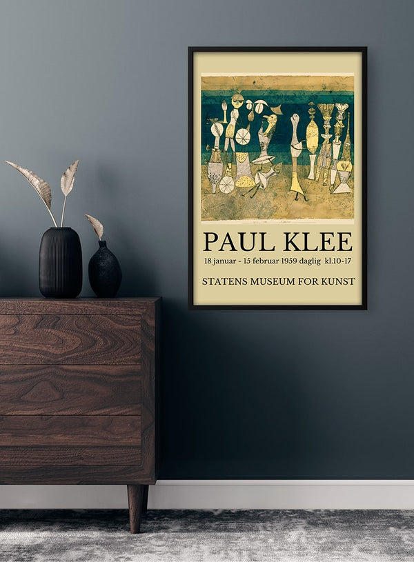 Paul Klee Exhibition 1959 Poster