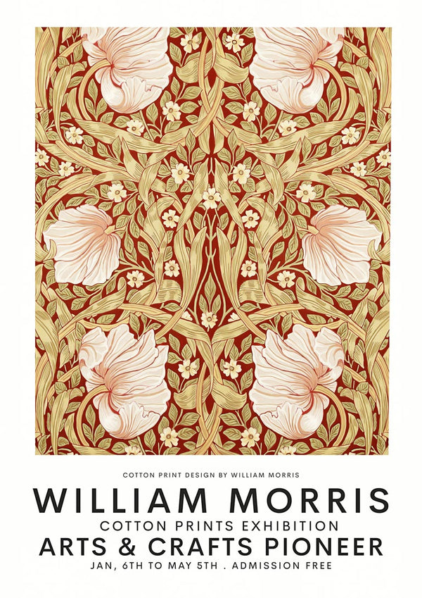 William Morris - Cotton Print Poster