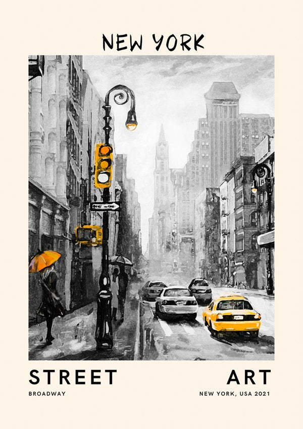 Street Art - New York Poster