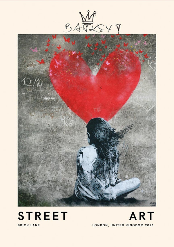 Street Art - Inspired on Banksy Poster