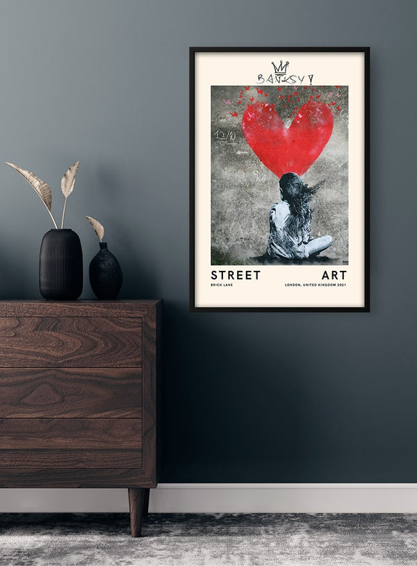 Street Art - Inspired on Banksy Poster