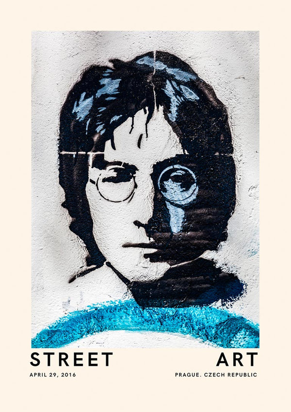 Street Art - John Lennon Poster