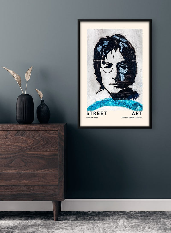 Street Art - John Lennon Poster