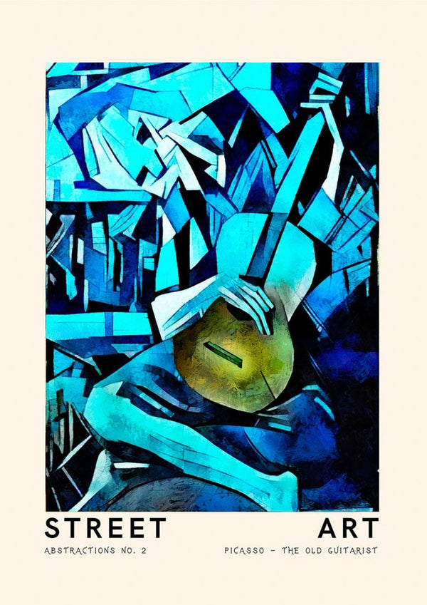 Street Art - Inspiriert von Picasso Poster