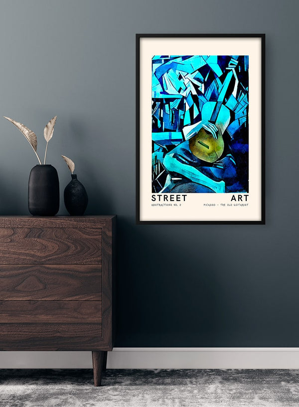 Street Art - Inspiriert von Picasso Poster