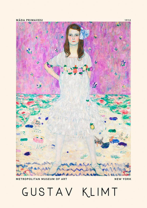 Gustav Klimt - Mäda Privasesi Poster