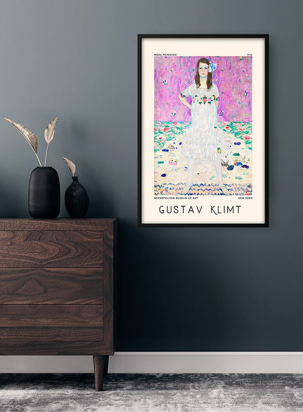 Gustav Klimt - Mäda Privasesi Poster