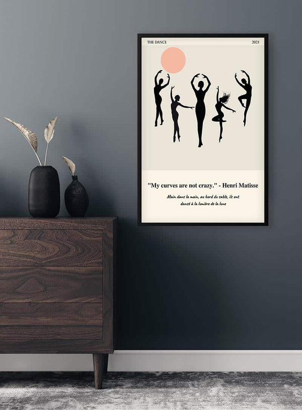 Matisse Inspired The Dance II Poster