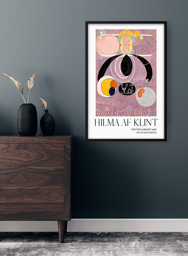 Hilma af Klint - Adulthood No. 6 Poster