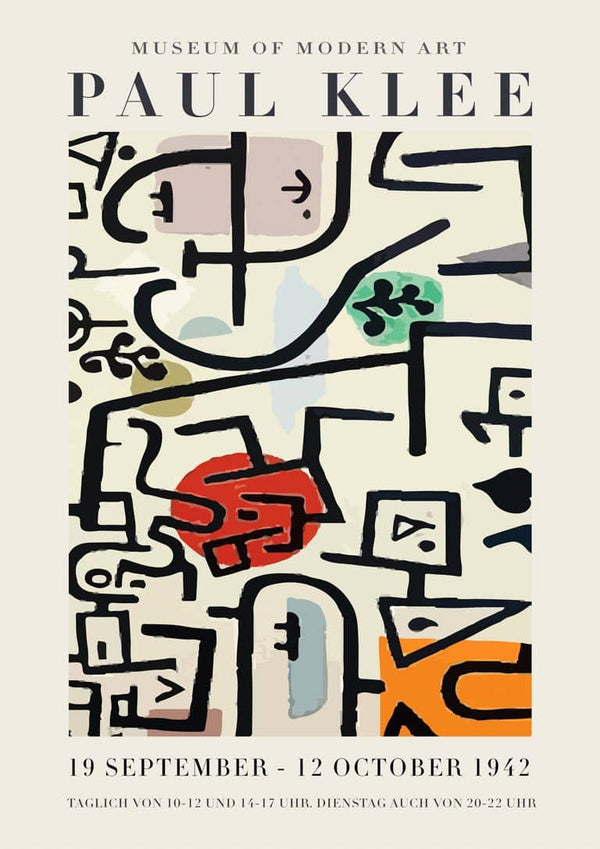 Paul Klee Exhibition Poster