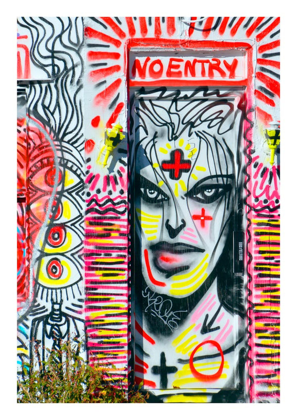 Kein Zutritt - Street Art Poster
