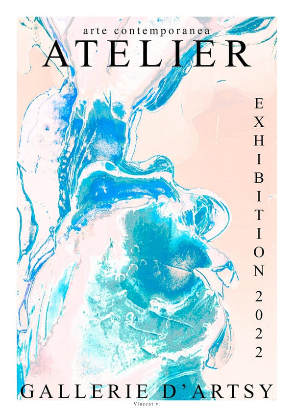Arte Exhibition 2022 - Vincent V Poster