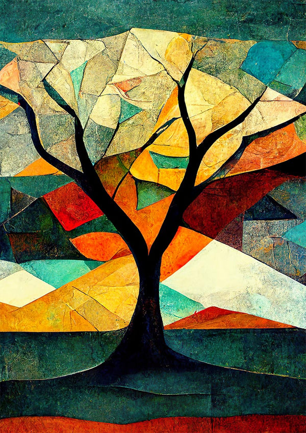 Lebensbaum-Collage – Thomas Nordentoft