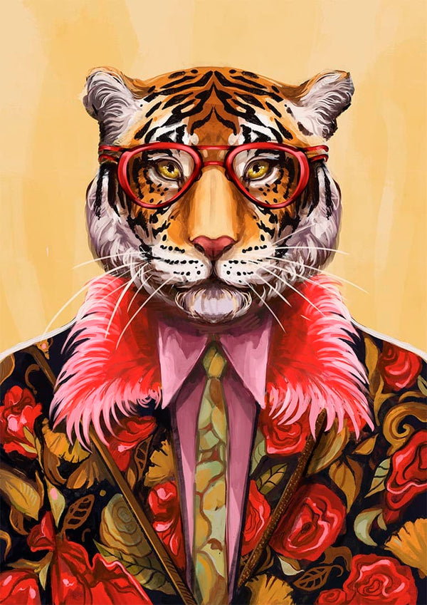 Artsy Fartsy Tiger - Vincent V
