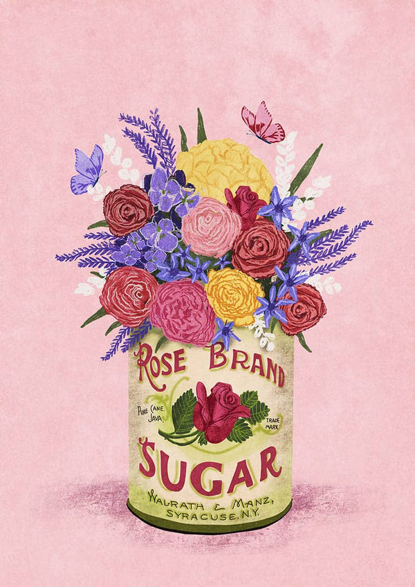 Flowers In a vintage Can - Raissa Oltmanns