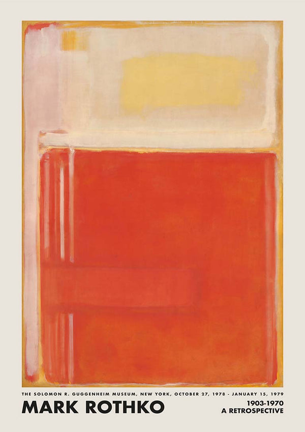 Rothko Orange Perspektive