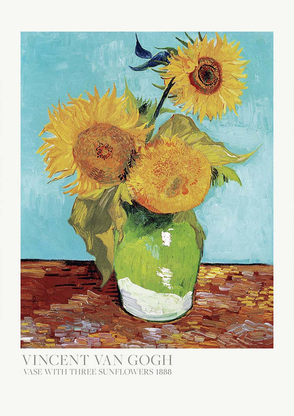 Vase mit Blumen - Van Gogh