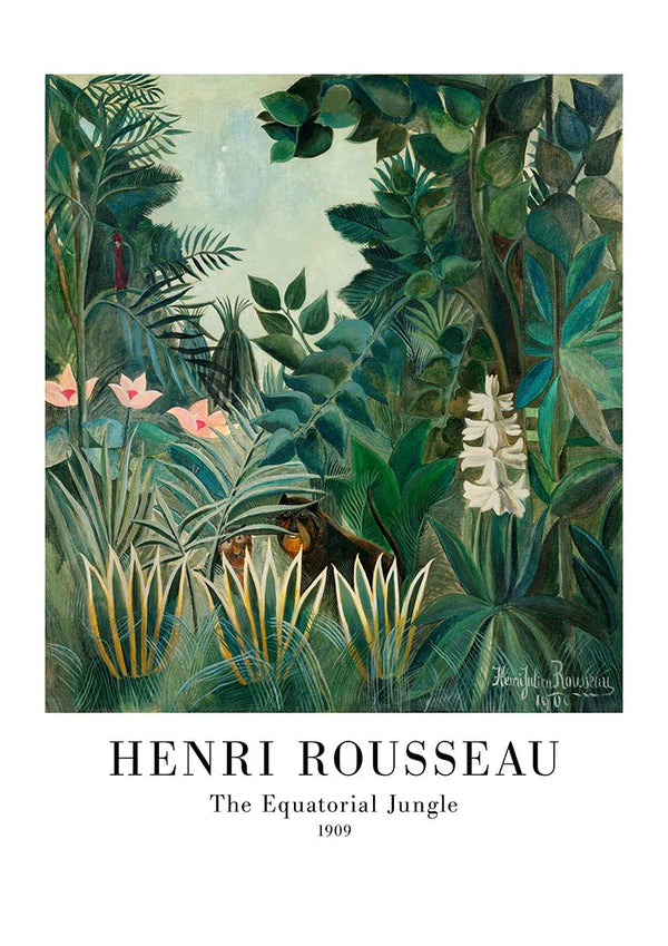 The Equatorial Jungle - Henri Rousseau