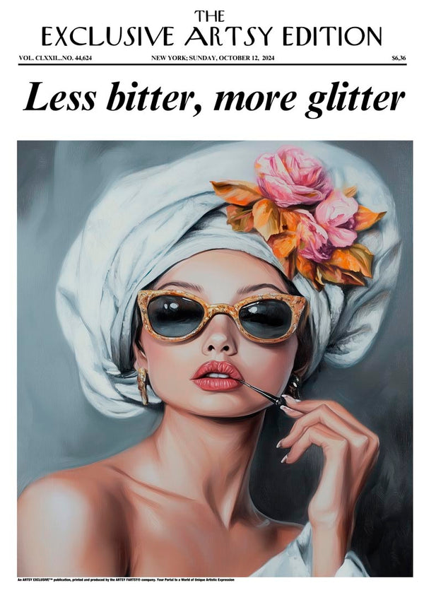 Less Bitter, More Glitter Artsy Edition