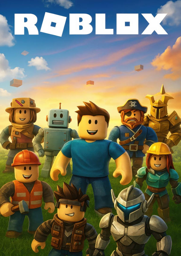 Roblox Childrens Poster
