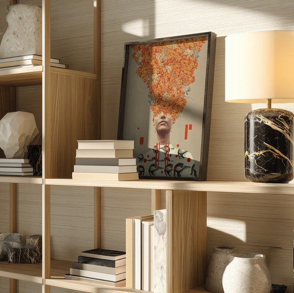 Vogelvlucht in de herfst - Frank Moth