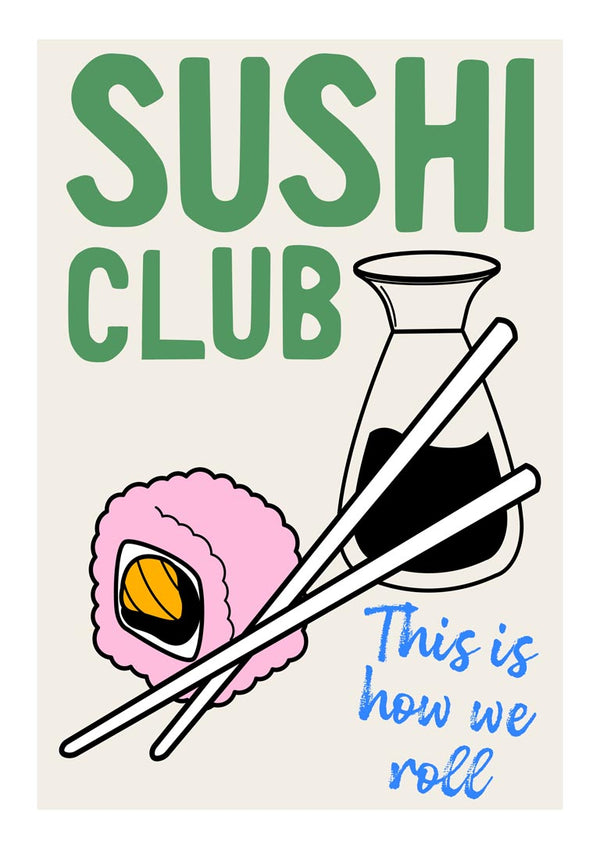 Sushi Club - Wallchart