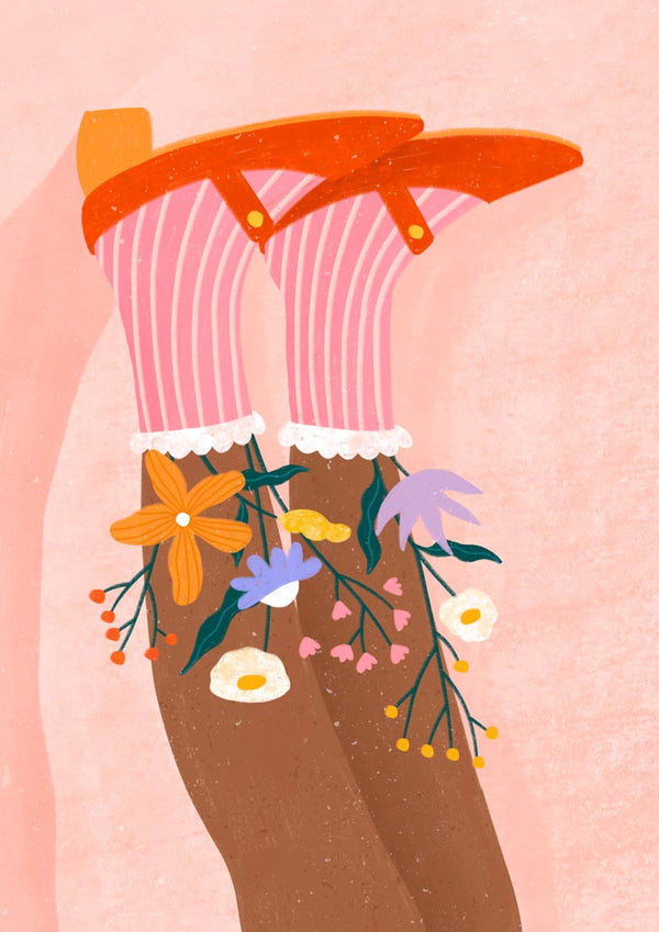 Floral Socks - Bea Muller
