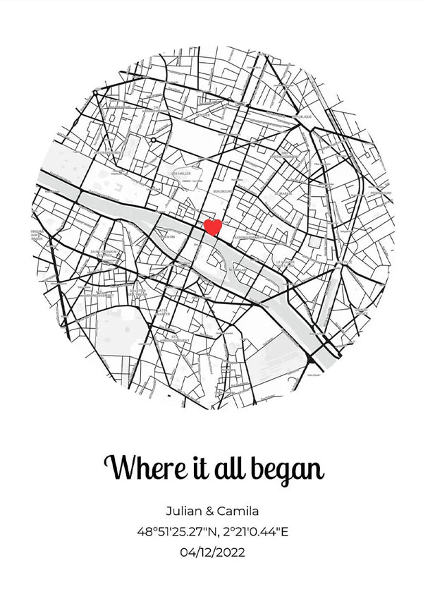 Where it all began - Personalized Poster
