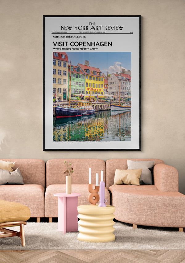 Nyhavn - Art Review Poster