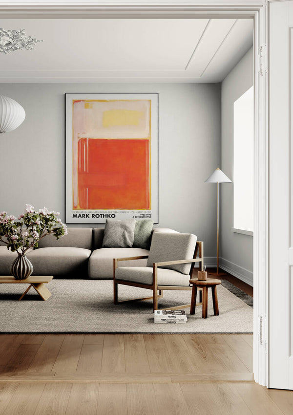 Rothko Orange Perspektive