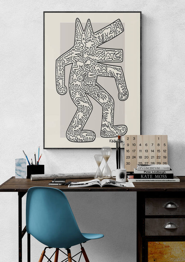 Krokodil - Keith Haring