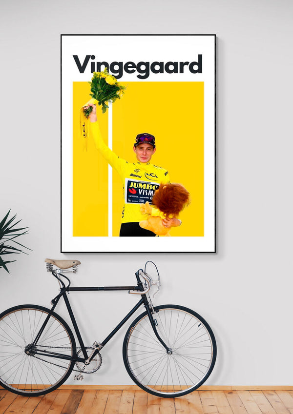 Jonas Vingegaard Cycling Poster