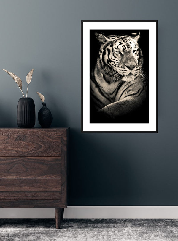 Cool as ice tiger poster