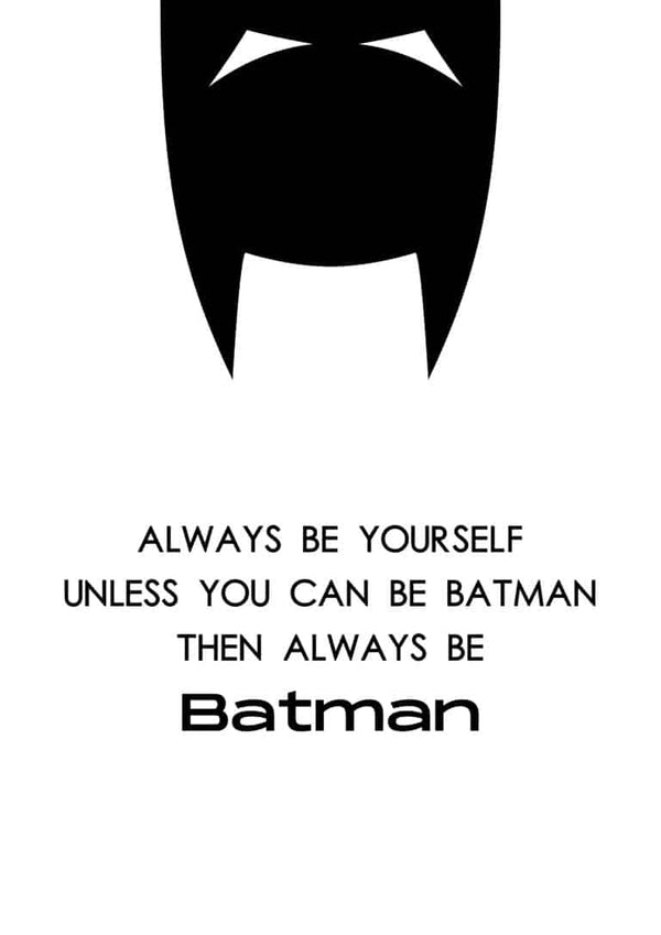 Batman-Poster für Kinder Nr. 2