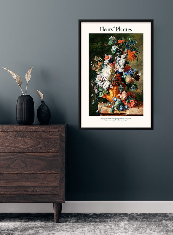 Bouquet of Flowers by Jan van Huysum Poster