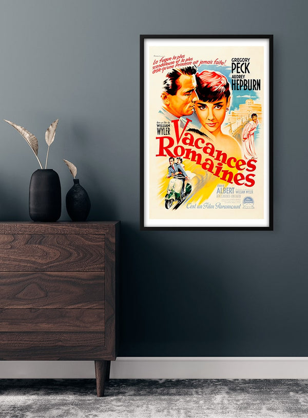 Aydrey Hepburn - Vacances Romaines Poster