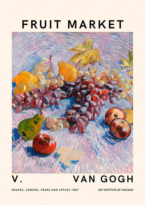 Van Gogh Fruit Market No. 2 Poster