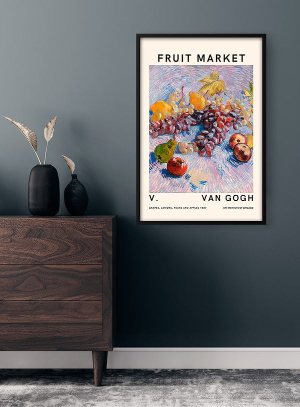 Van Gogh Fruit Market No. 2 Poster