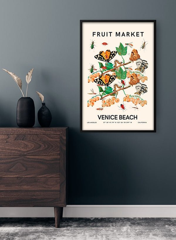 Fruit Market - Venice Beach Poster