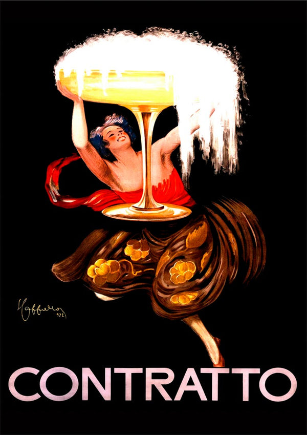 Contratto Vintage Poster
